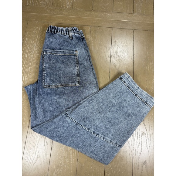 Ruti The Slouchy Jean Womens Size 6 Blue Vintage Wave Wash Barrel Elastic Boho - Picture 3 of 16